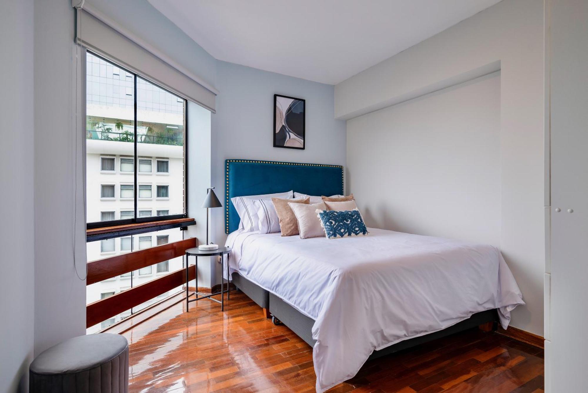 Alu Apartments - Miraflores F/Doubletree Hilton C/Ac Wifi+60M 利马 客房 照片